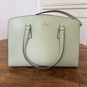 KG025 Kate Spade Perry Medium Satchel Verde Menta